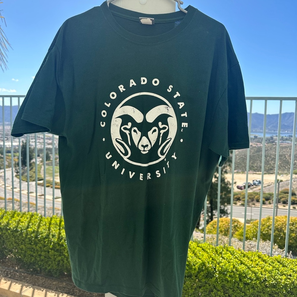 Colorado State University Green Short Sleeve Tee